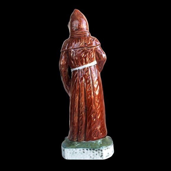Vintage Monk Ekkehard Porcelain Figurine Ceramic Statue Capodimonte Italy 1983 - Picture 7 of 11
